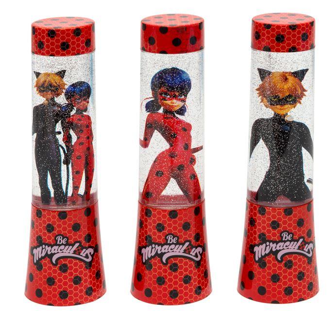Joy Toy - Miraculous -  LED-Glitzerlampe, sortiert