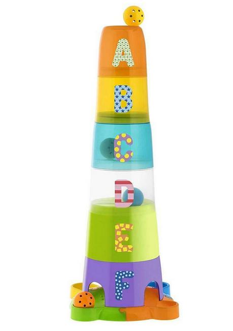 Chicco - 2 in 1 Stapelbecher und Kugelbahn
