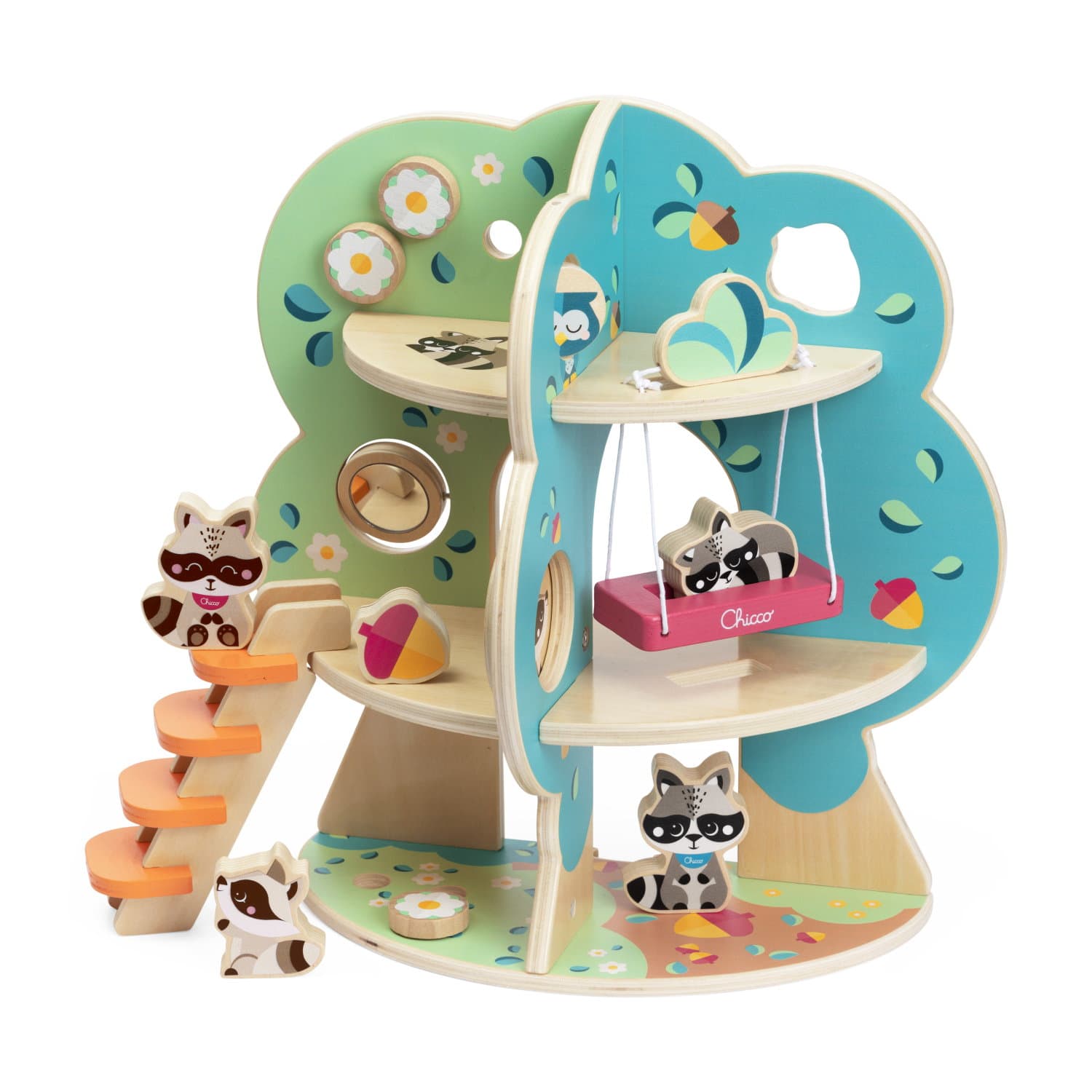 Chicco - My Wood Friends - Das Baumhaus der Waschbären