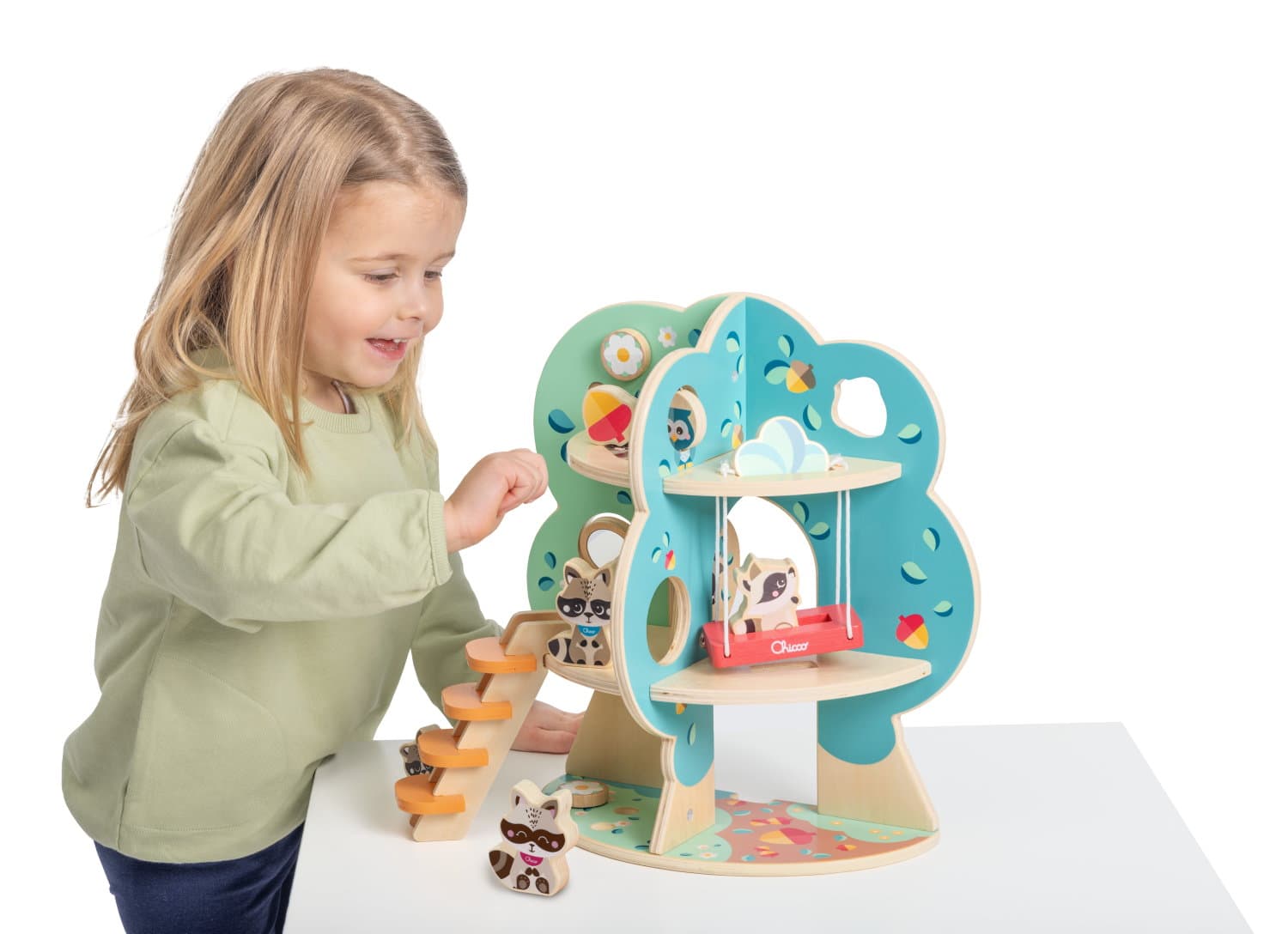 Produktbild Chicco - My Wood Friends - Das Baumhaus der Waschbären 4 von 4