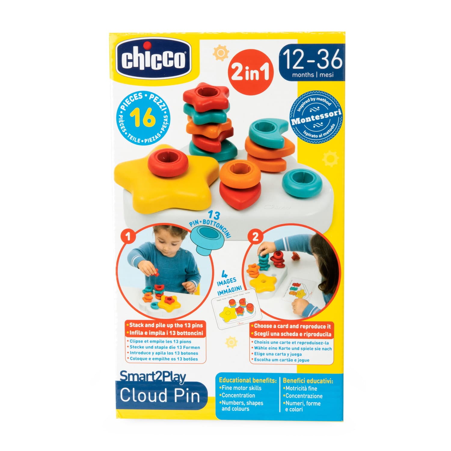 Produktbild Chicco - Wolken Steckspiel 11 von 16