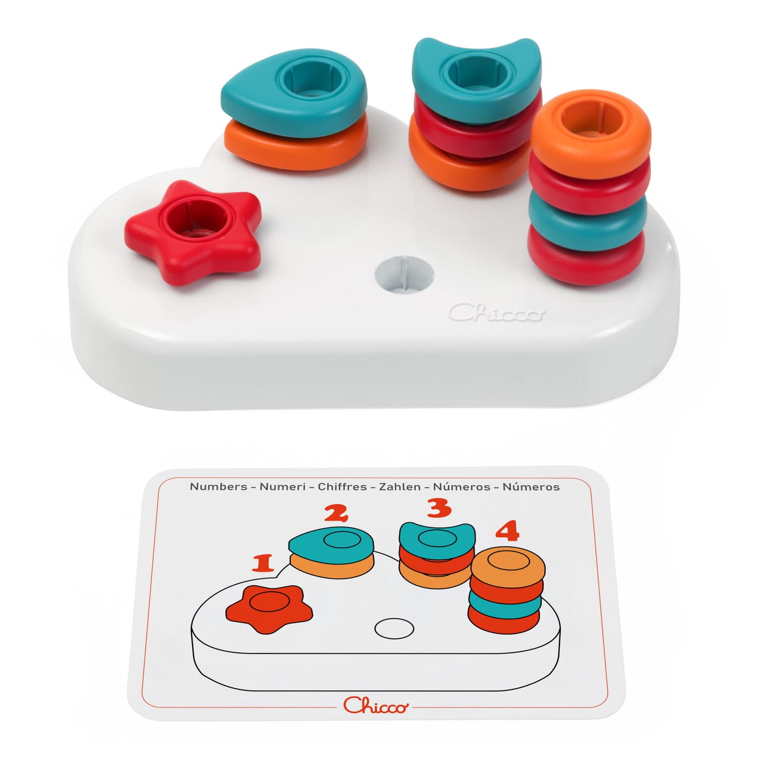 Produktbild Chicco - Wolken Steckspiel 7 von 16
