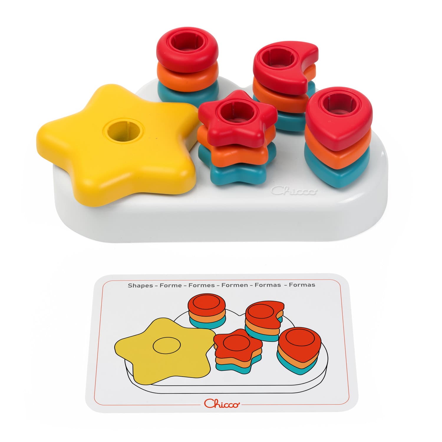 Produktbild Chicco - Wolken Steckspiel 6 von 16
