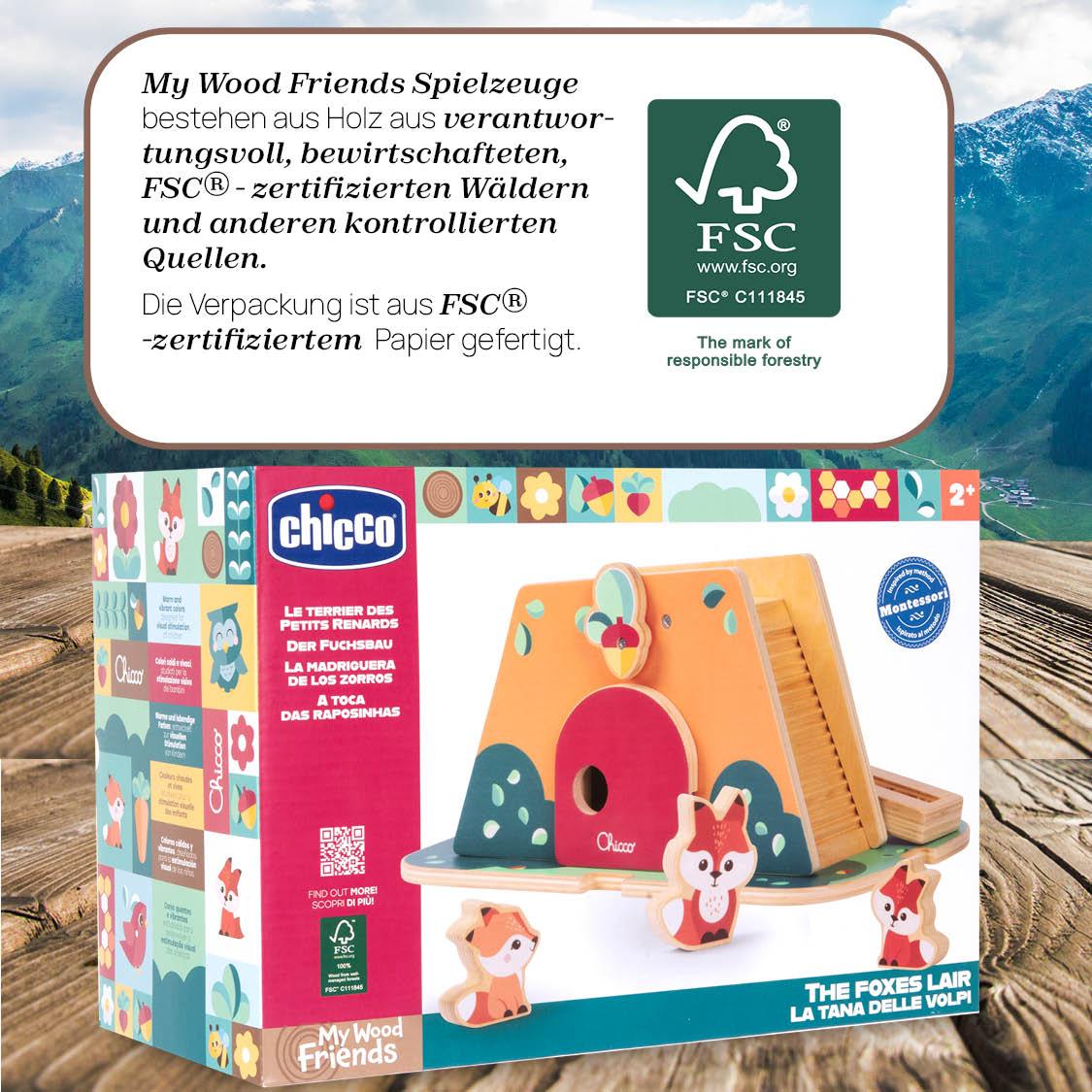 Produktbild Chicco - Der Fuchsbau - My Wood Friends 10 von 15