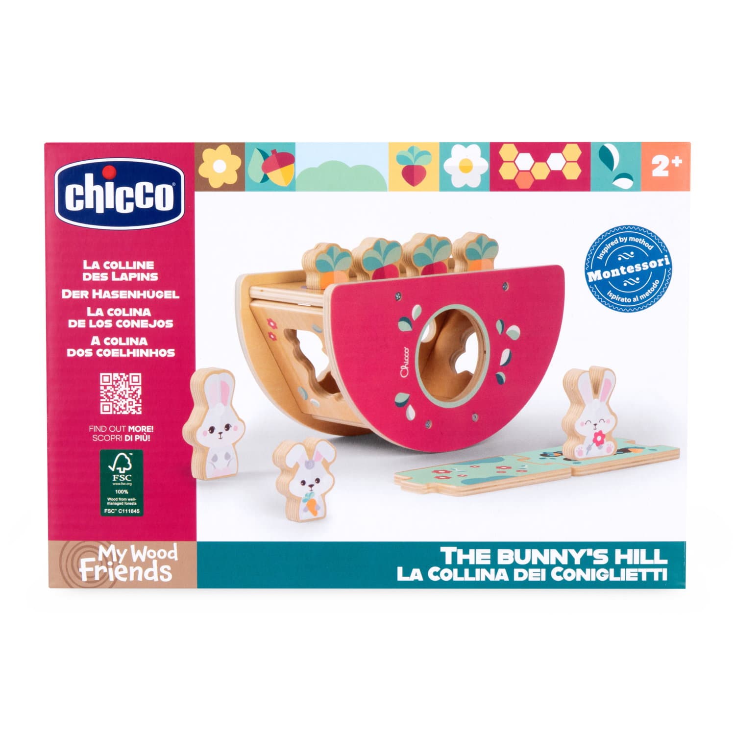 Produktbild Chicco - My Wood Friends - Der Hasenhügel 2 von 6
