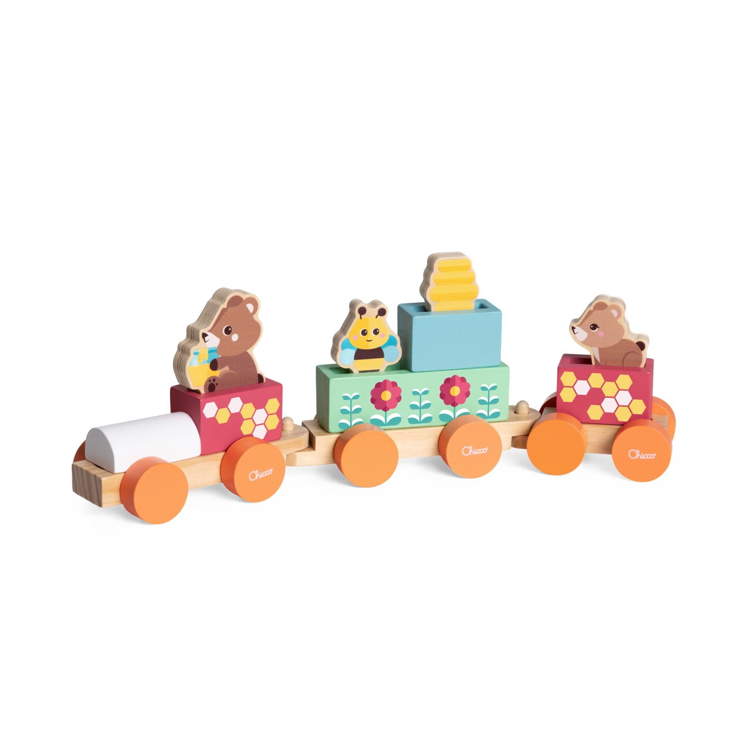Chicco - My Wood Friends - Teddys Zug