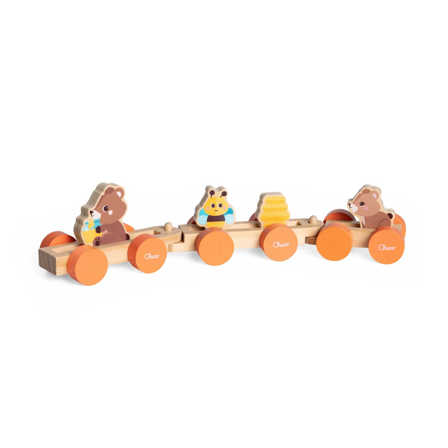 Produktbild Chicco - My Wood Friends - Teddys Zug 2 von 4