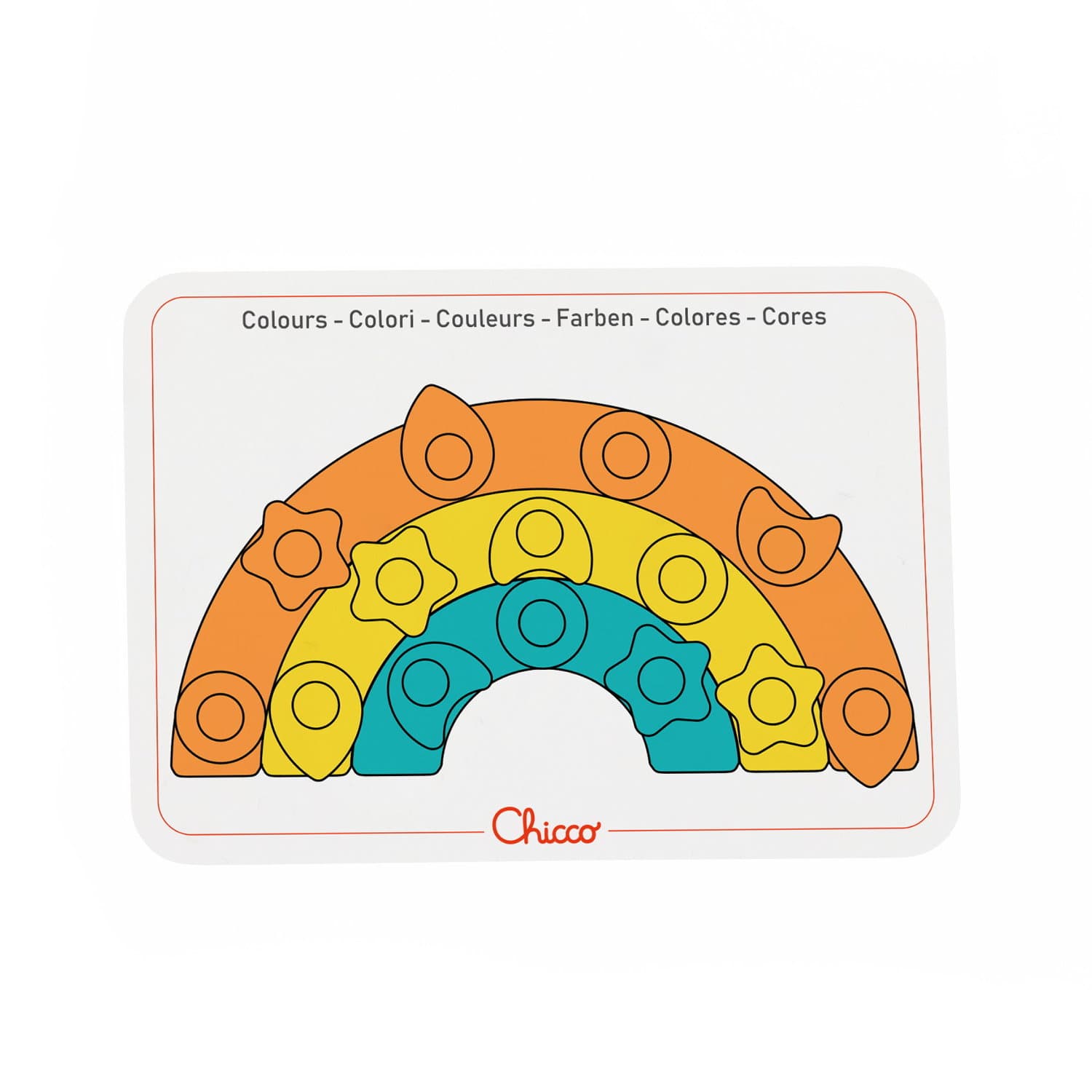 Produktbild Chicco - Regenbogen Steckspiel 13 von 18