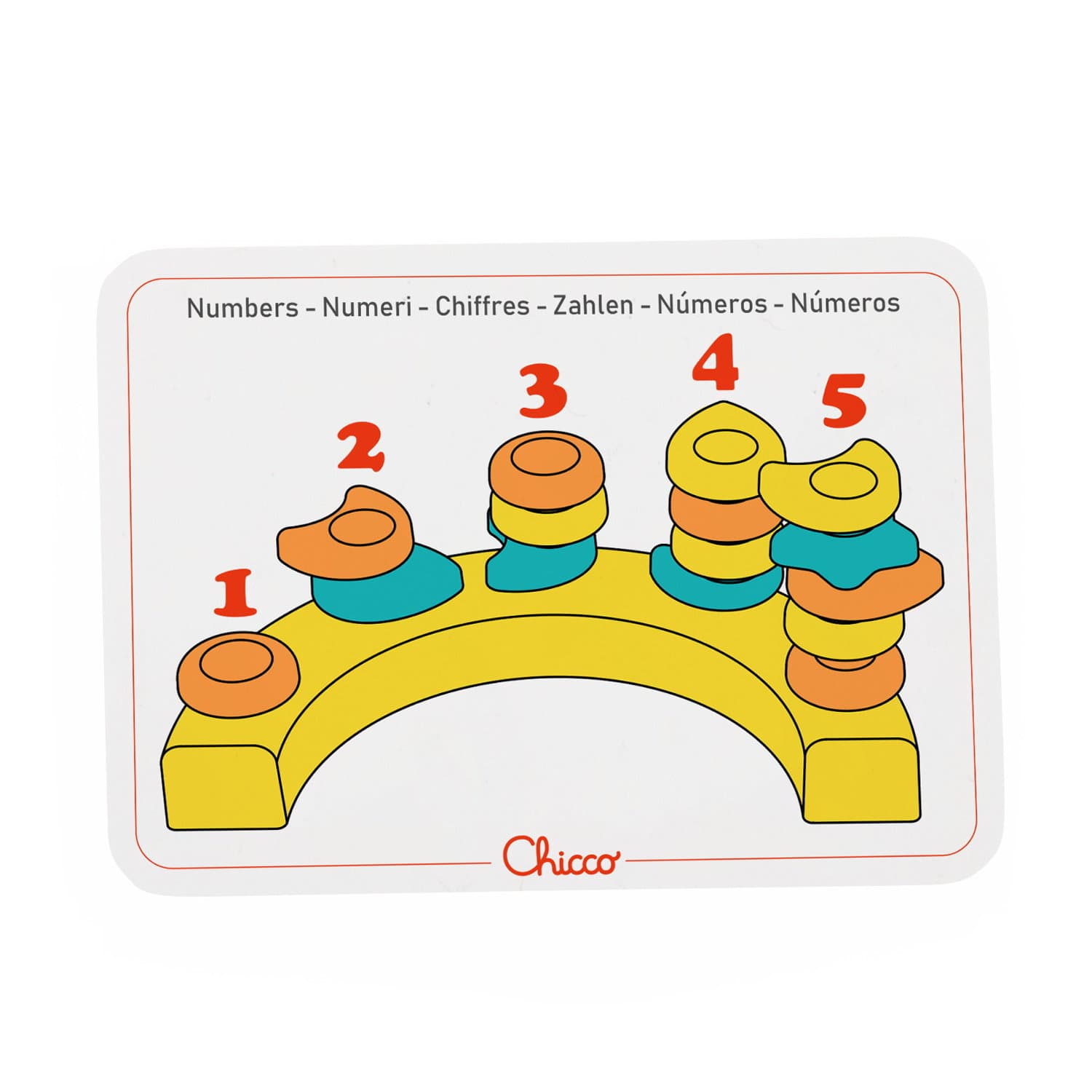 Produktbild Chicco - Regenbogen Steckspiel 12 von 18