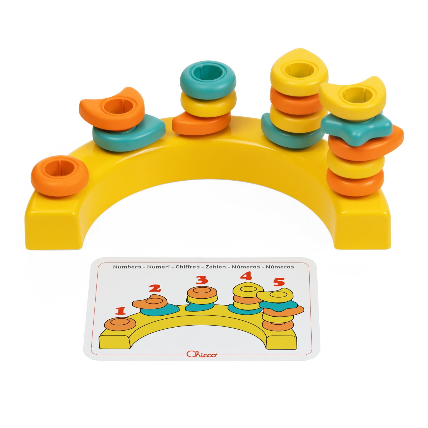 Produktbild Chicco - Regenbogen Steckspiel 2 von 18