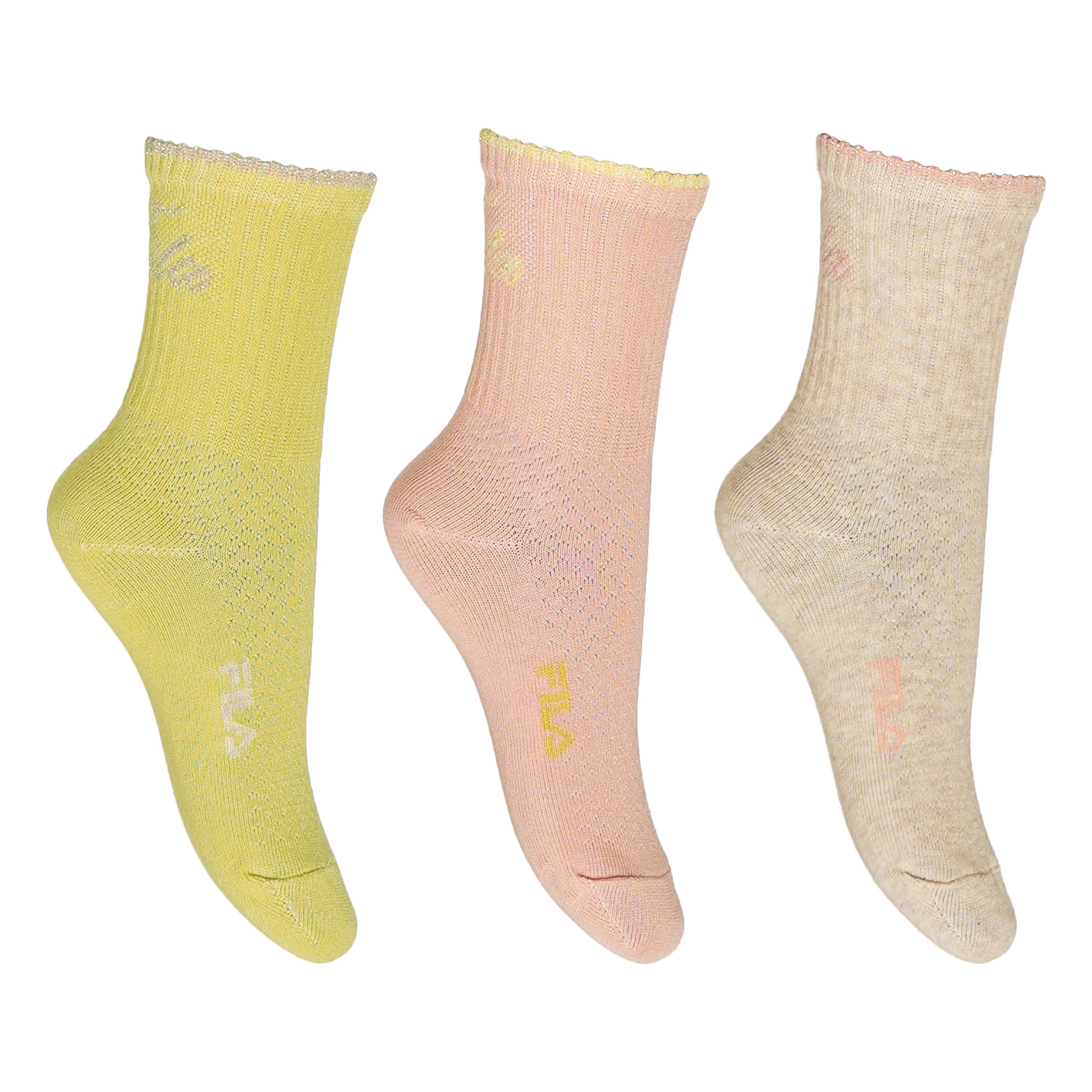 FILA Kinder Kurzsocken 3er Pack