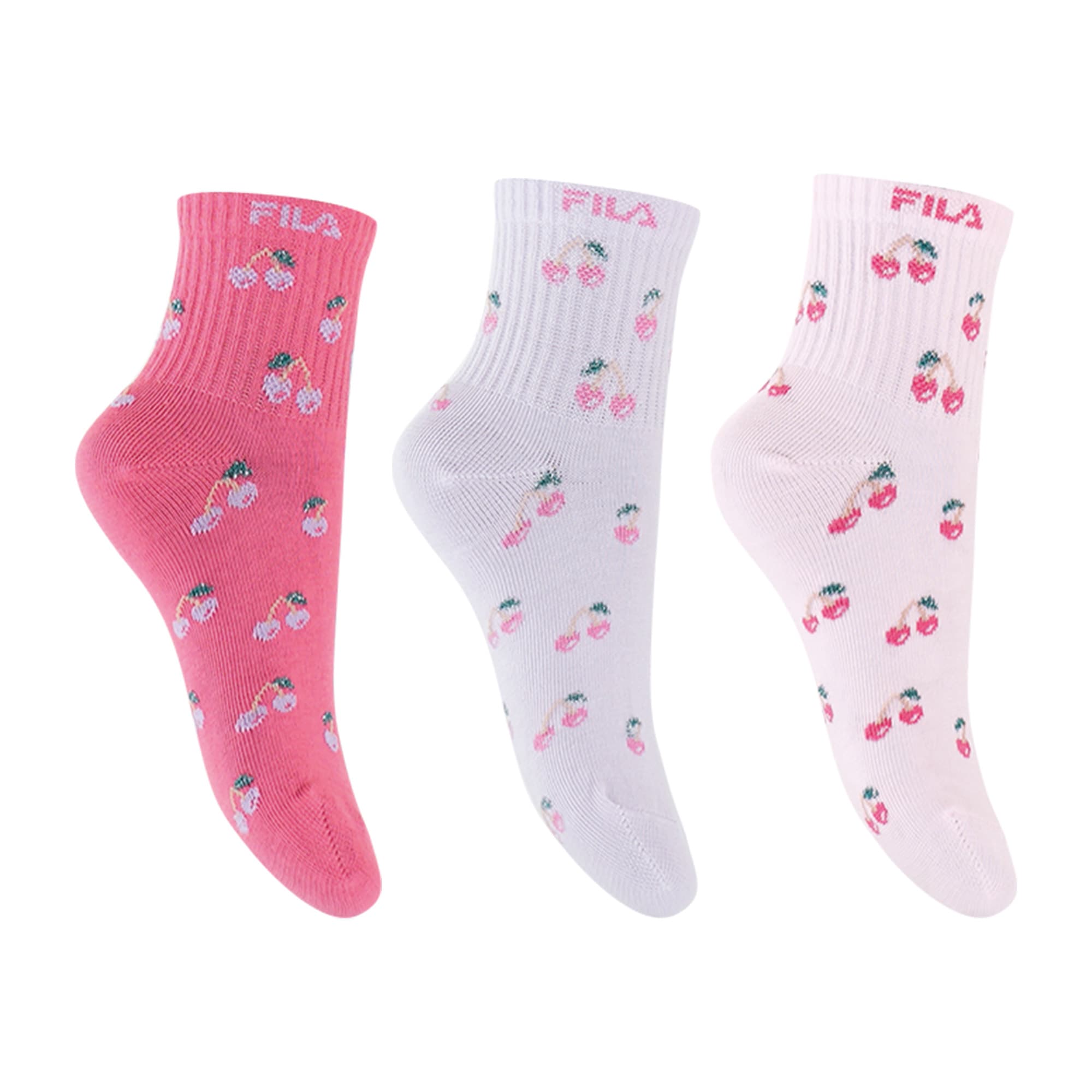 FILA Kinder Kurzsocken 3er Pack