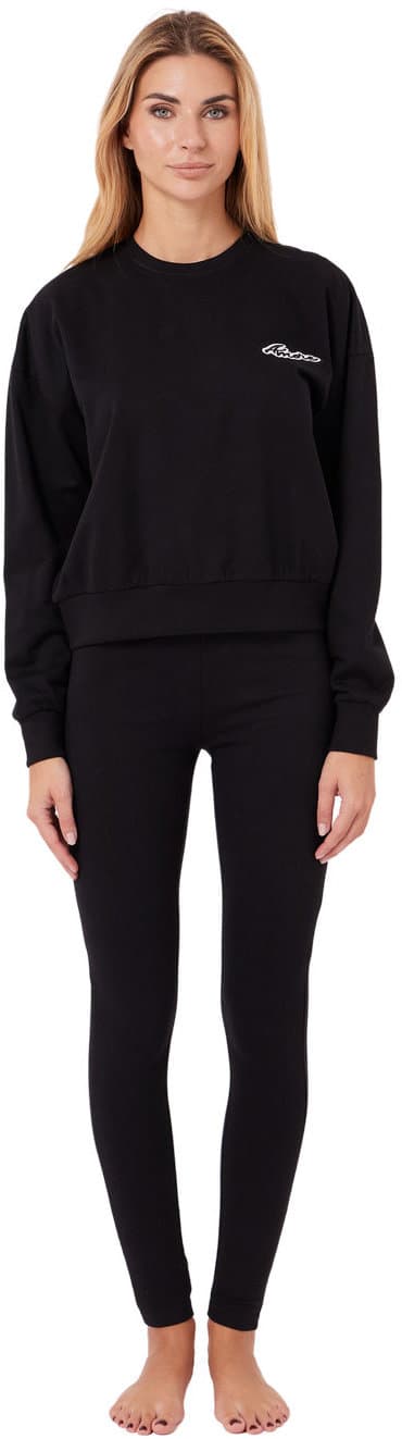 FILA Damen Schlafanzug Pyjama Brushed Fleece