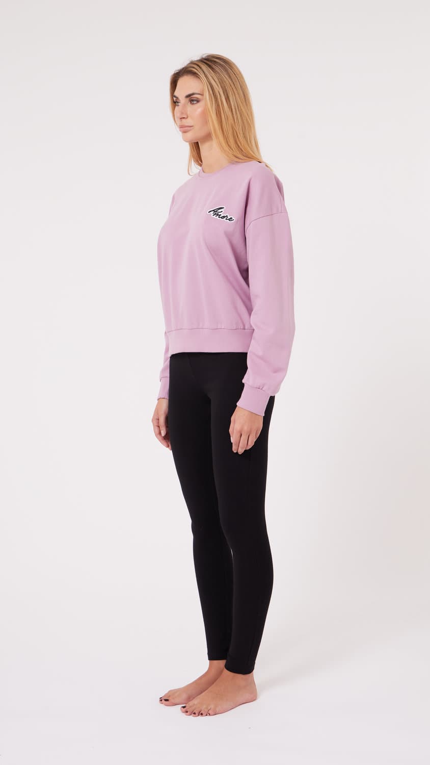 FILA Damen Schlafanzug Pyjama Brushed Fleece