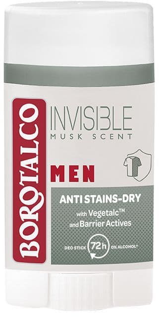 BOROTALCO MEN Invisible Musk Scent Stick