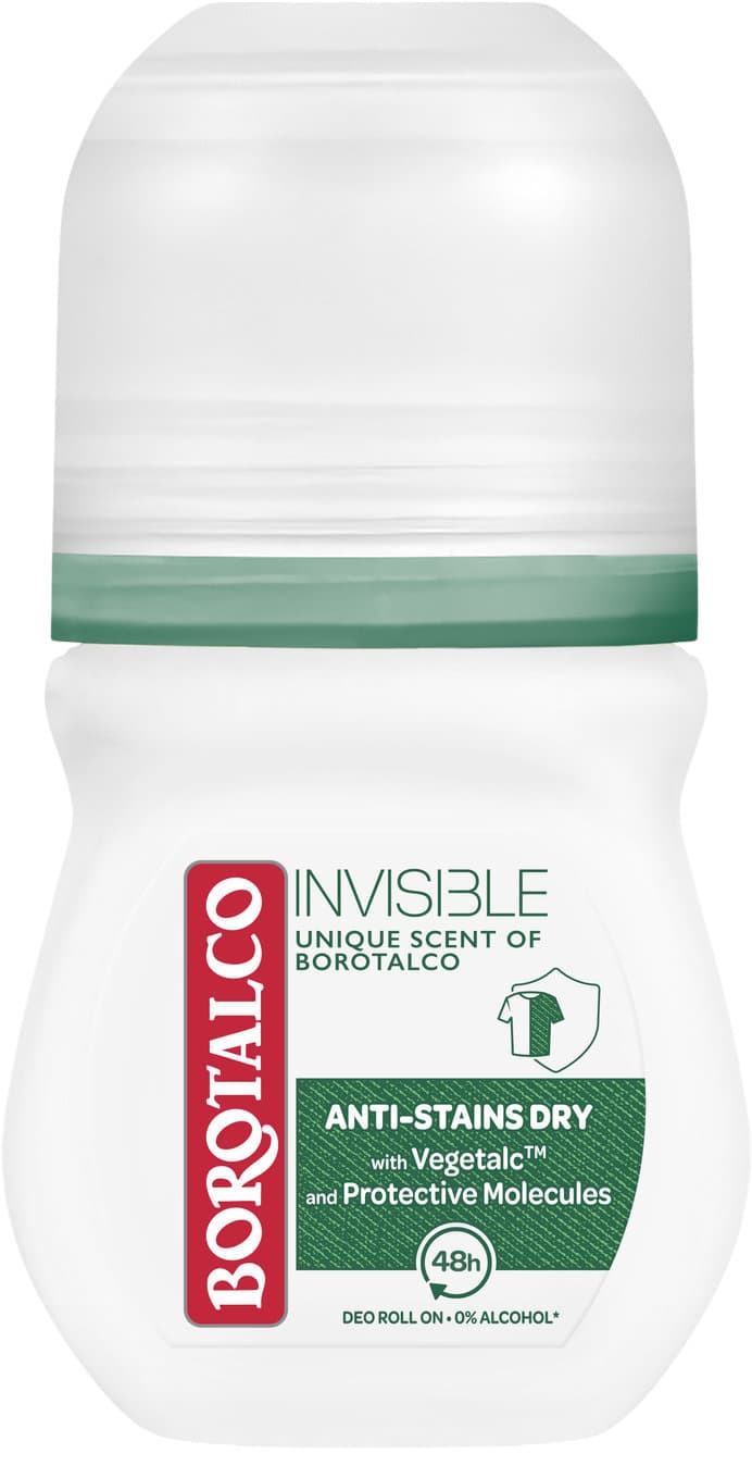 BOROTALCO Deo Roll-on Invisible Unique Scent