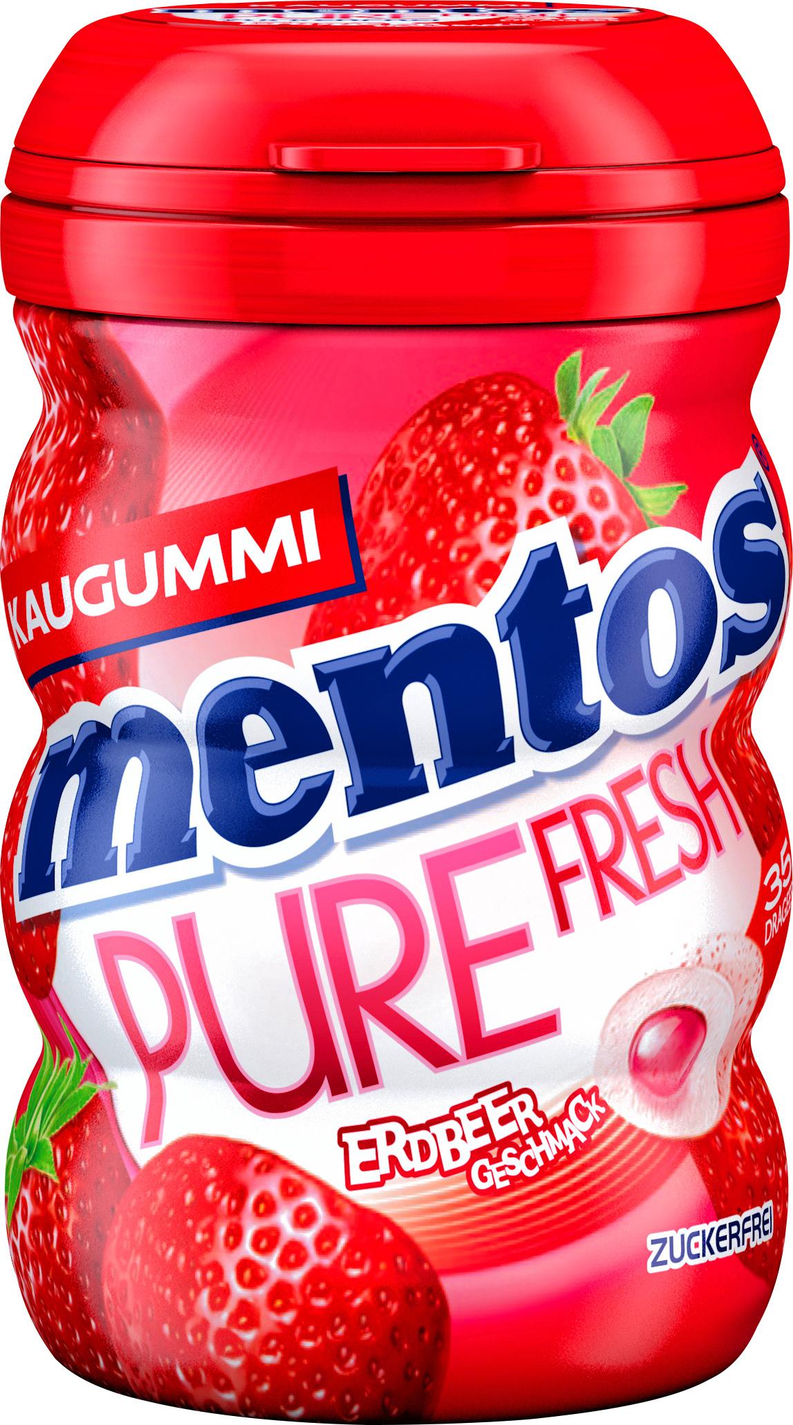 Mentos Pure Freh Erdbeere Kaugummi