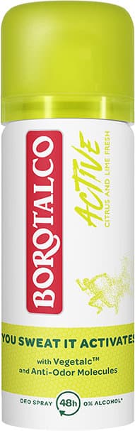 BOROTALCO Deospray Active Citrus