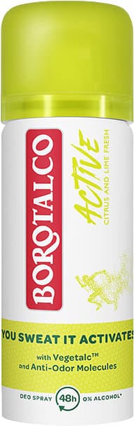 BOROTALCO Deospray Active Citrus Mini