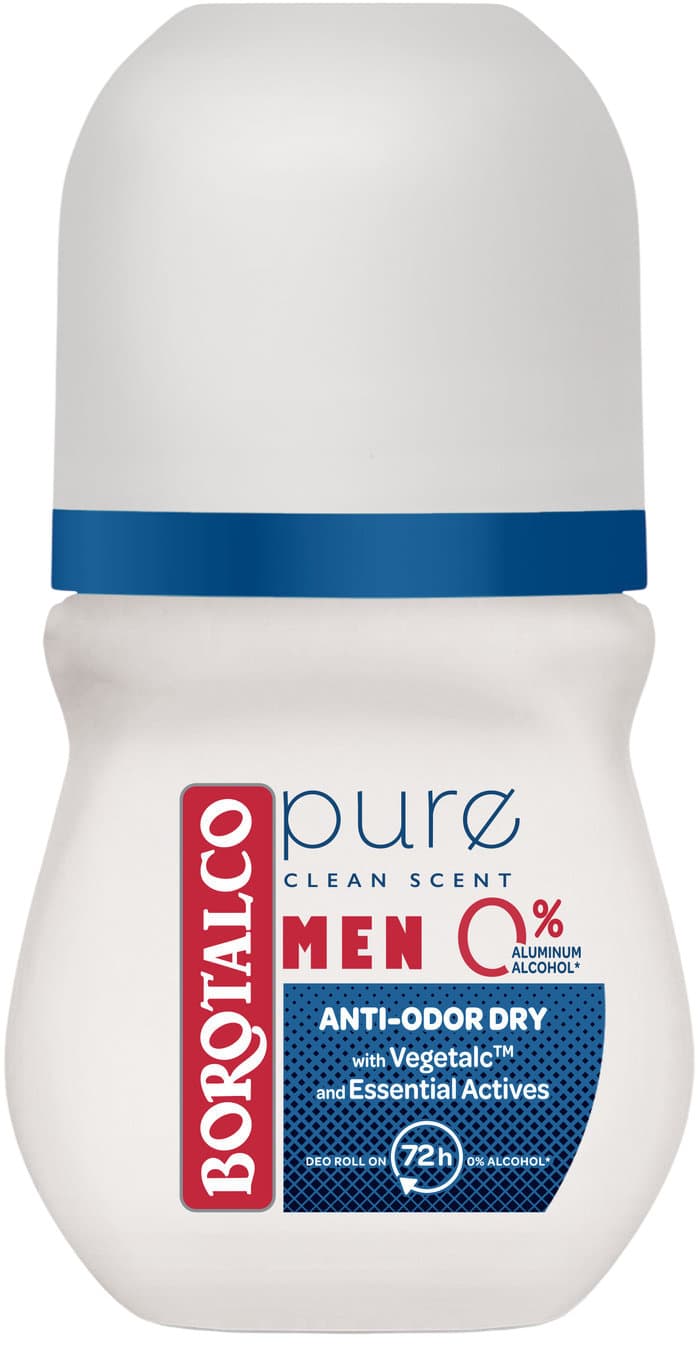 BOROTALCO MEN Deo Roll-onPure Clean Scent