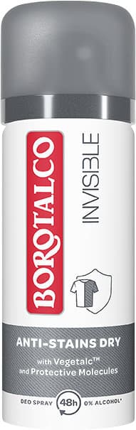 BOROTALCO Deospray Invisible Mini