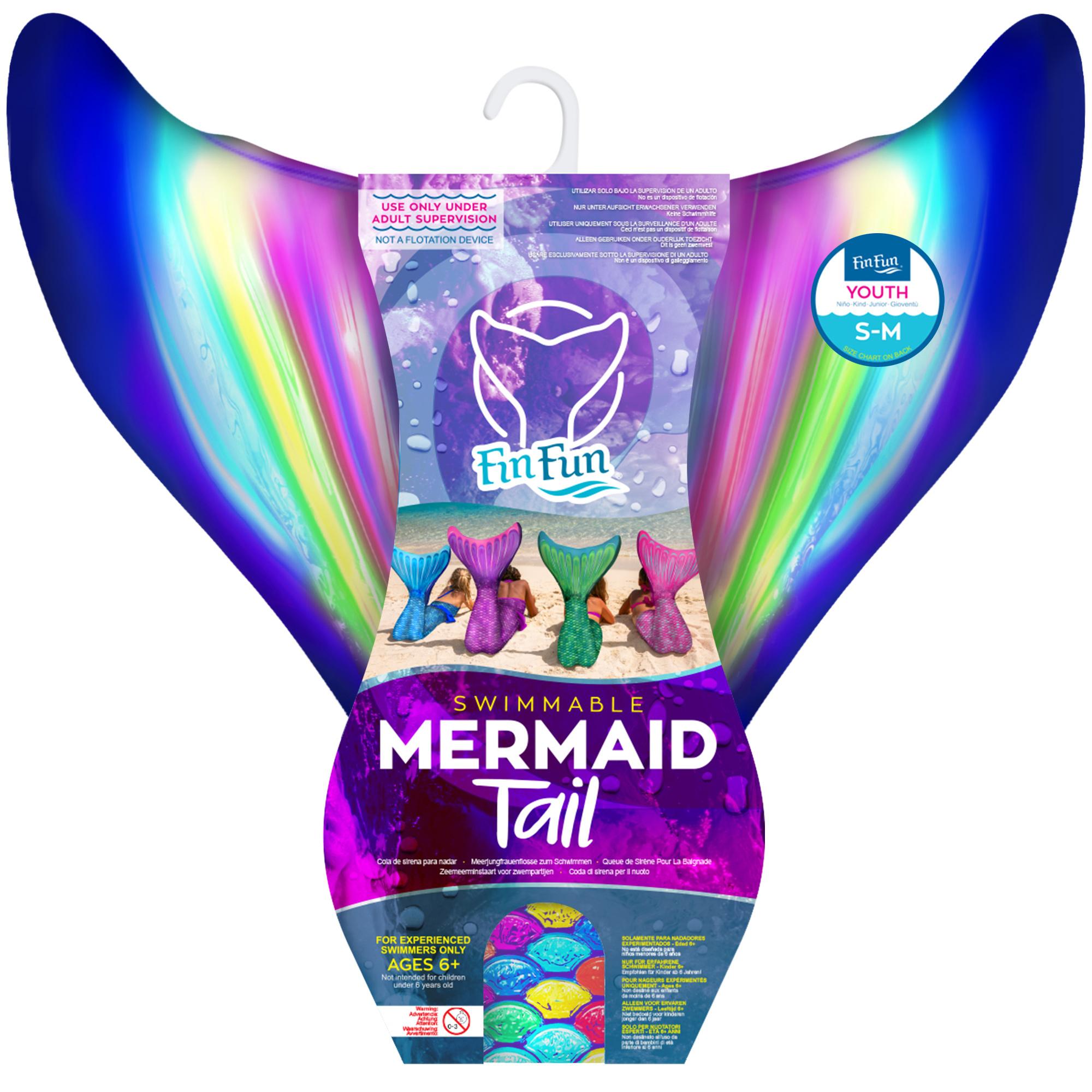 Produktbild Fin Fun Meerjungfrau"Mermaidens"Rainbow, Gr. Youth S/M, 116 - 140 2 von 6