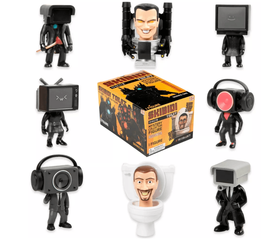 Skibidi Toilet Mystery Collector Figur, sortiert, 1 Stück