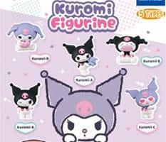 Sanrio Twinchees Minifiguren Kuromi 5 cm, sortiert, 1 Stück
