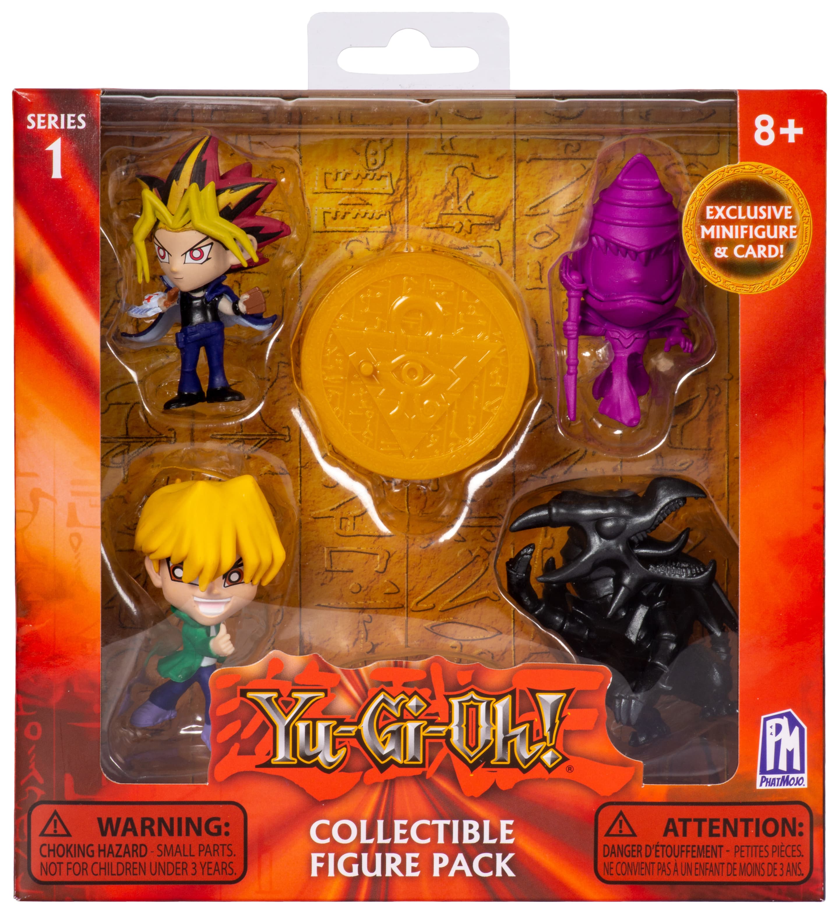 Yu-Gi-Oh! Minifiguren 4er Pack Series 1 V2