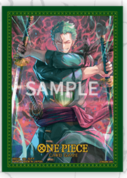 One Piece Card Game -  Zoro Sleeves V11 – 70 Stück 