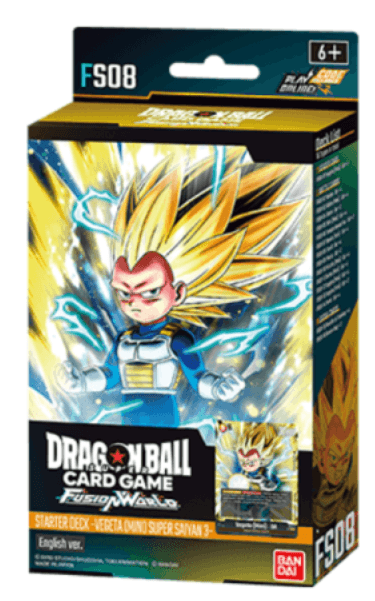 Dragon Ball Super Card Game Fusion World - STARTER DECK -VEGETA(MINI) SUPER SAIYAN 3- [FS08]