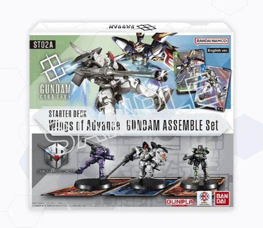 Gundam Crad Game GUNDAM ASSEMBLE Starter Set Wings of Advance [ST02A]