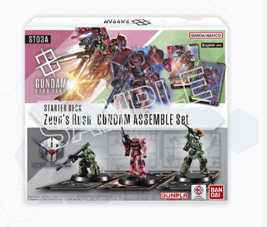 Gundam Crad Game GUNDAM ASSEMBLE Starter Set Zeon's Rush [ST03A]