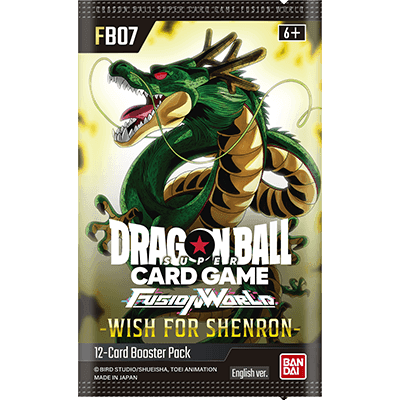 Dragon Ball Super Card Game Fusion World - Fusion World FB07 Booster Pack „Wish for Shenron“ (EN)