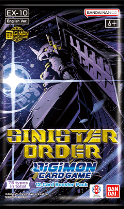 Digimon Card Game – Extra Booster EX-10 "Sinister Order" (Englisch)