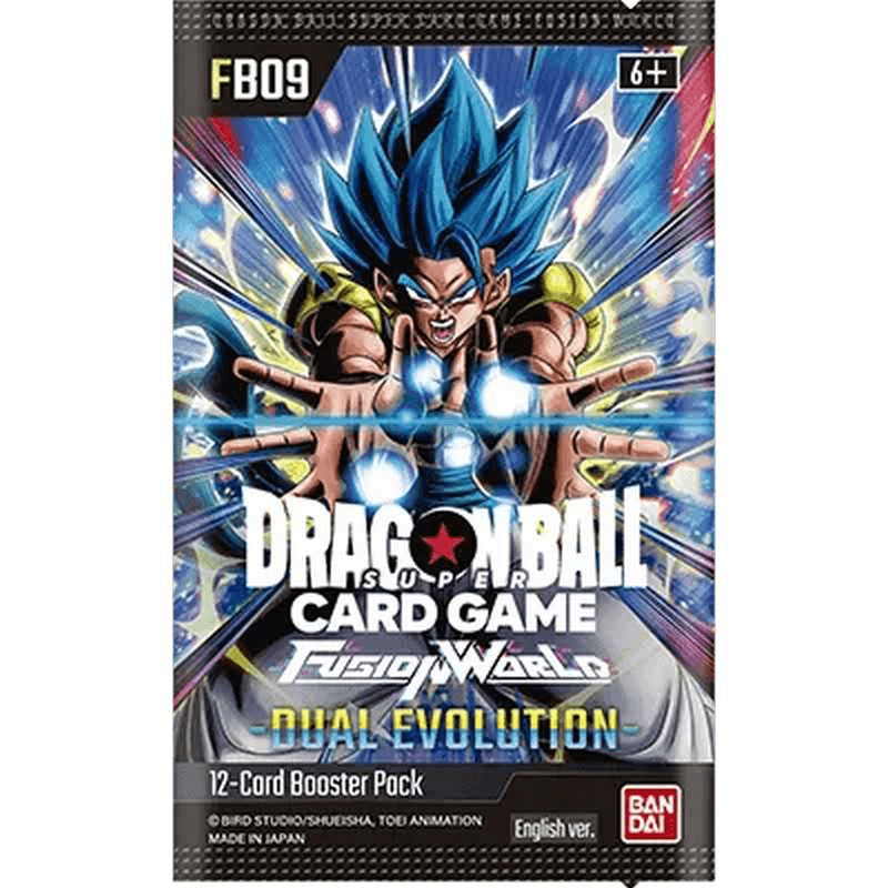 Dragon Ball Super Card Game Fusion World 09 FB09 Booster Pack – 12 Karten + Digitalcode