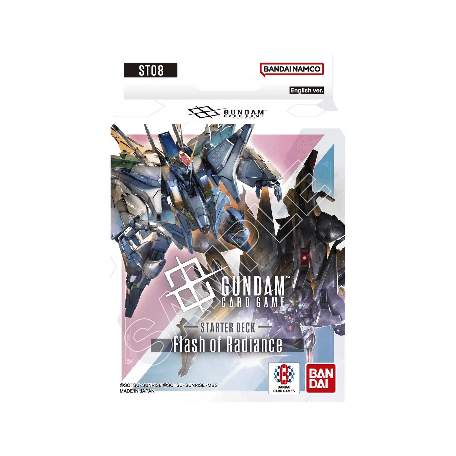 Gundam Card Game Starter Deck ST08 „Flash of Radiance“