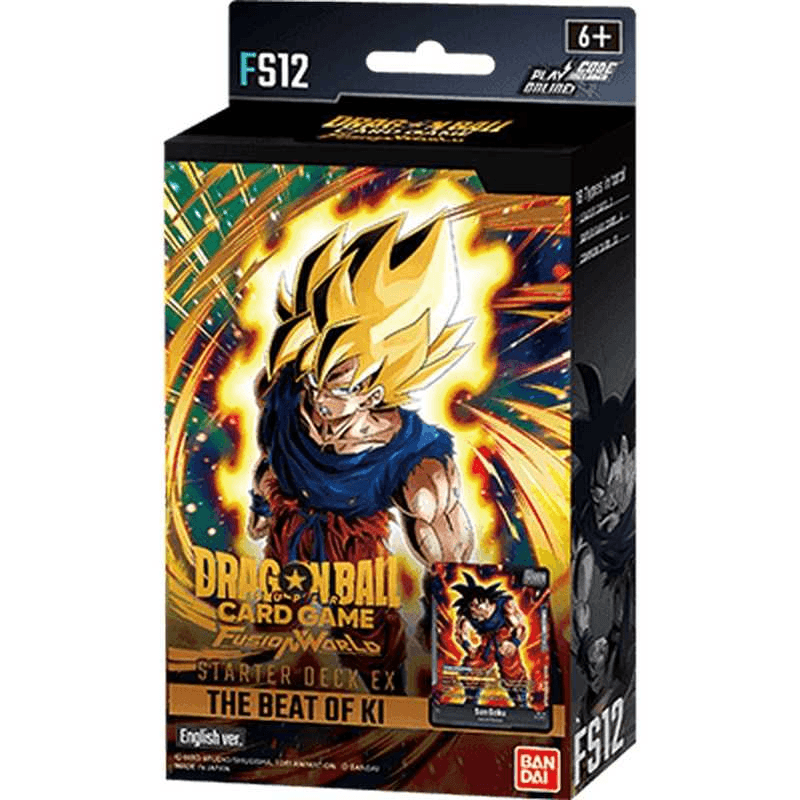 Dragon Ball Super Card Game Starter Deck EX Fusion World FS12 – The Beat of Ki