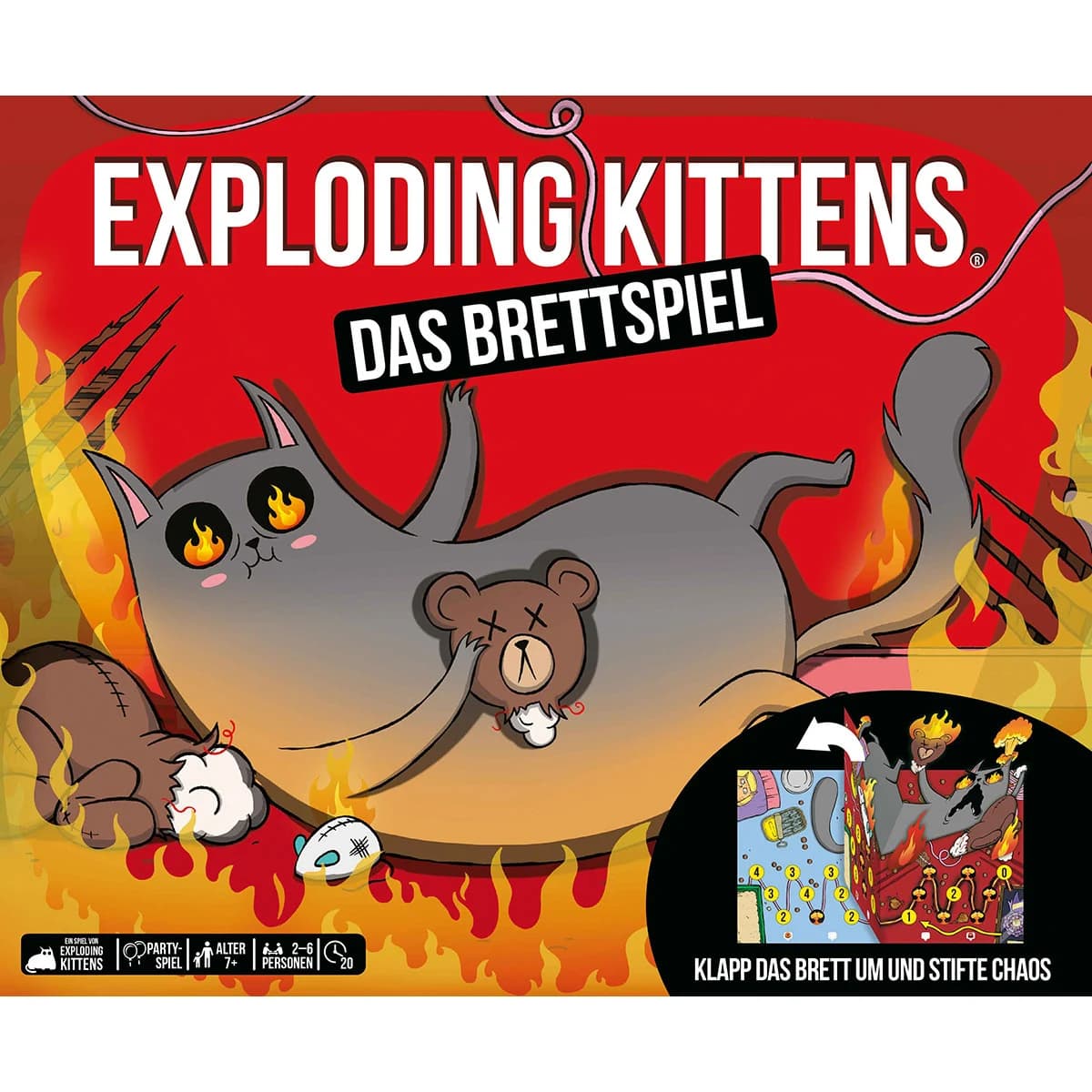 Produktbild Exploding Kittens Das Brettspiel 2 von 2