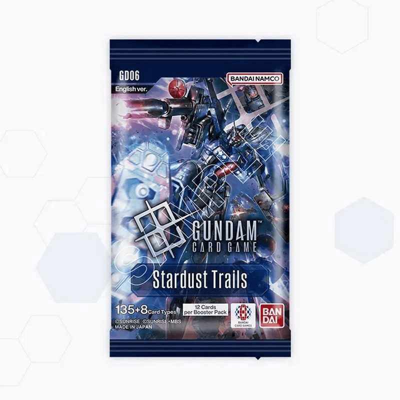 Gundam Card Game Stardust Trails GD06 Booster Pack Englisch