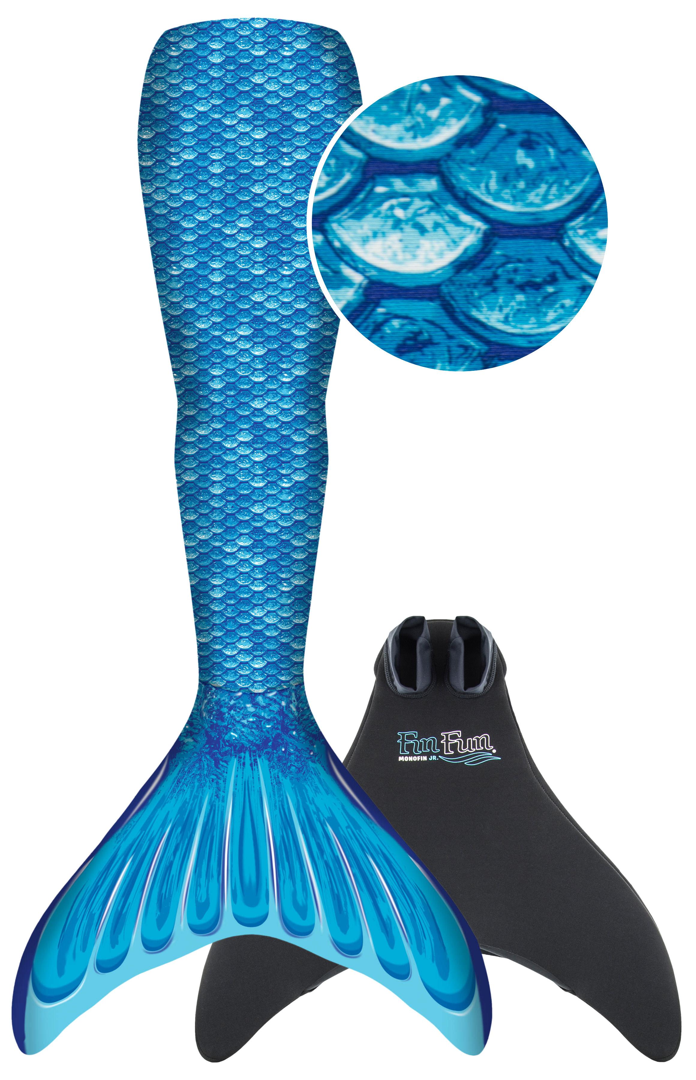 Fin Fun Meerjungfrau"Mermaidens"Blue, Gr. Youth L/XL, 140 - 164