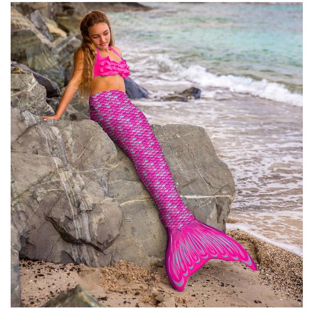 Produktbild Fin Fun - Meerjungfrauflosse Malibu Pink, S-M 4 von 4