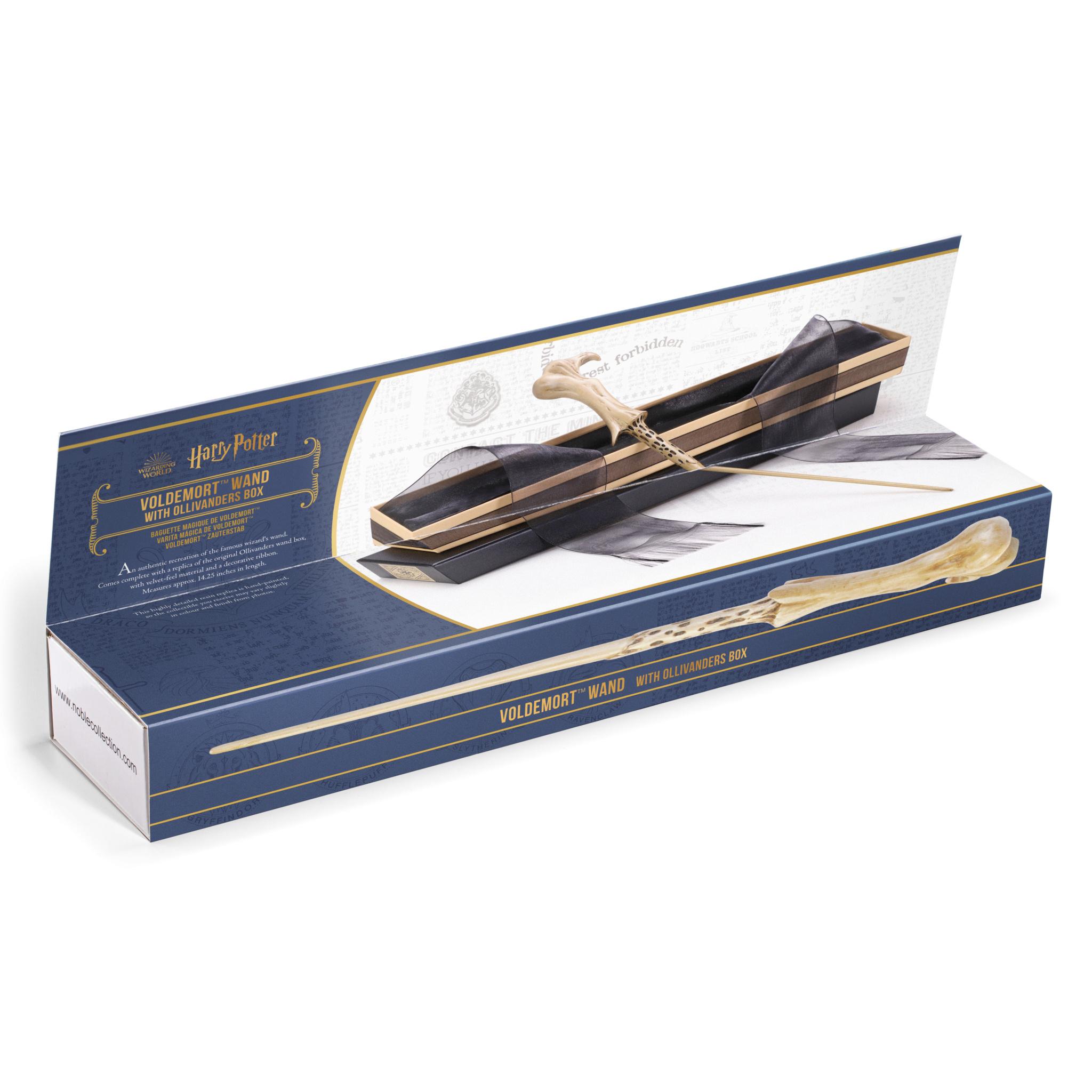 Produktbild The Noble Collection - Harry Potter - Zauberstäbe - Lord Voldemort Wand in Ollivanders Box 2 von 4
