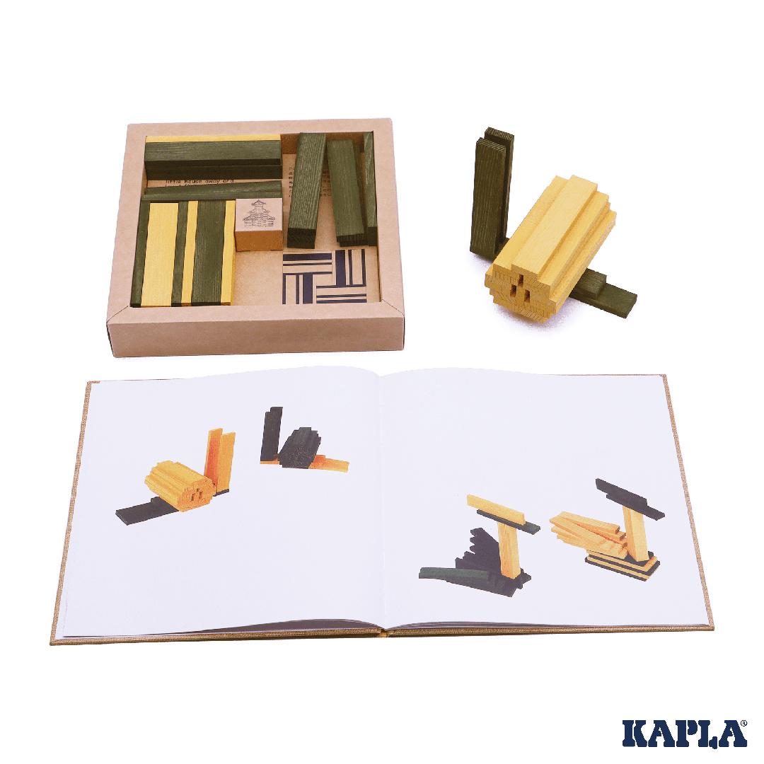 Produktbild KAPLA - Holzbausteine, gelb/grün, 40er Box 2 von 3