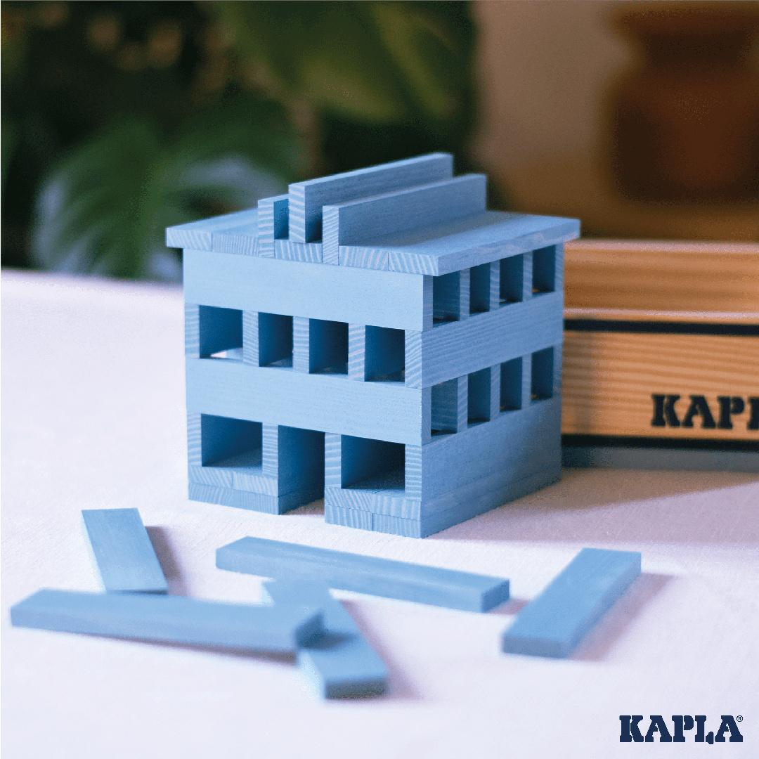 Produktbild KAPLA - Holzbausteine, hellblau, 40er Box 2 von 3