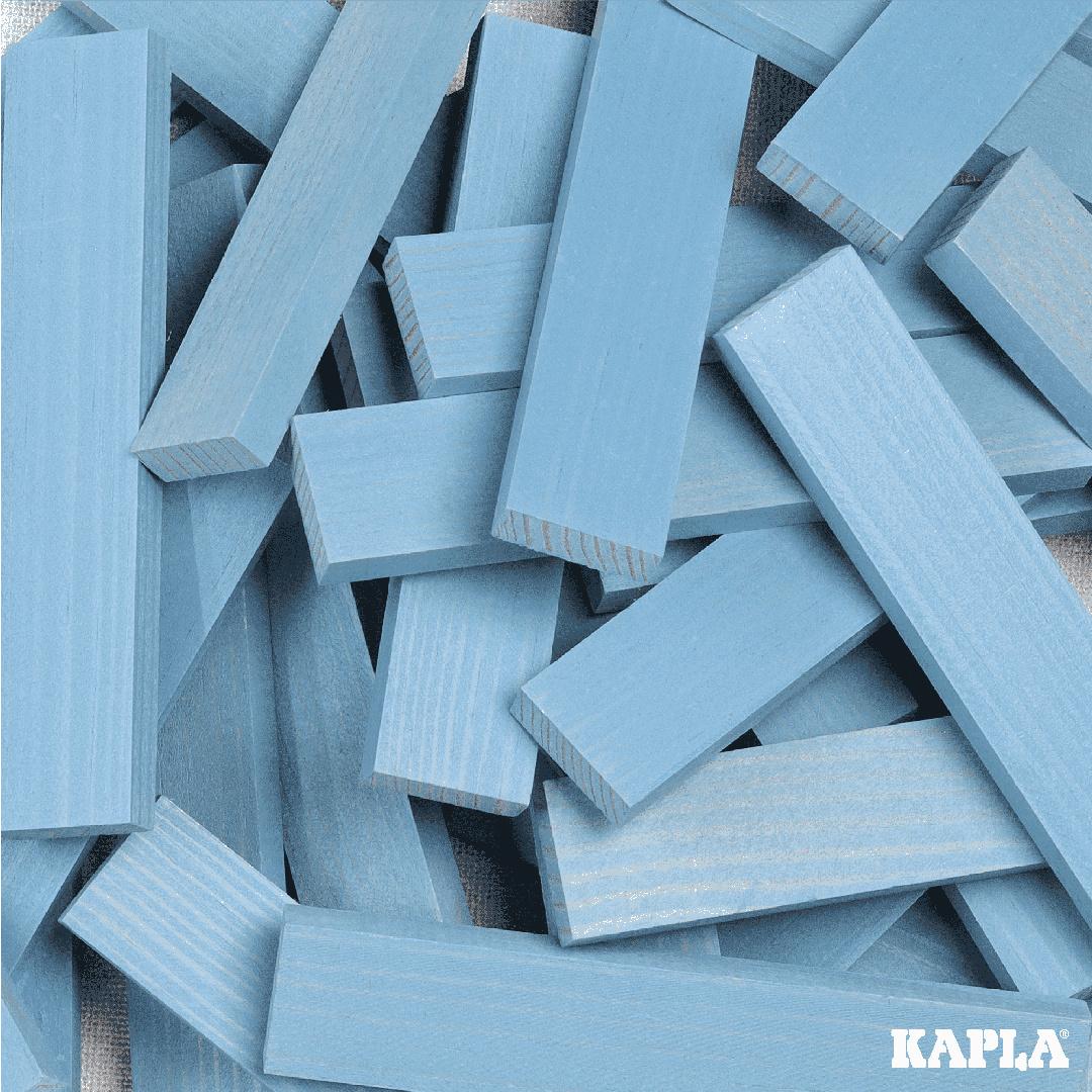 Produktbild KAPLA - Holzbausteine, hellblau, 40er Box 3 von 3