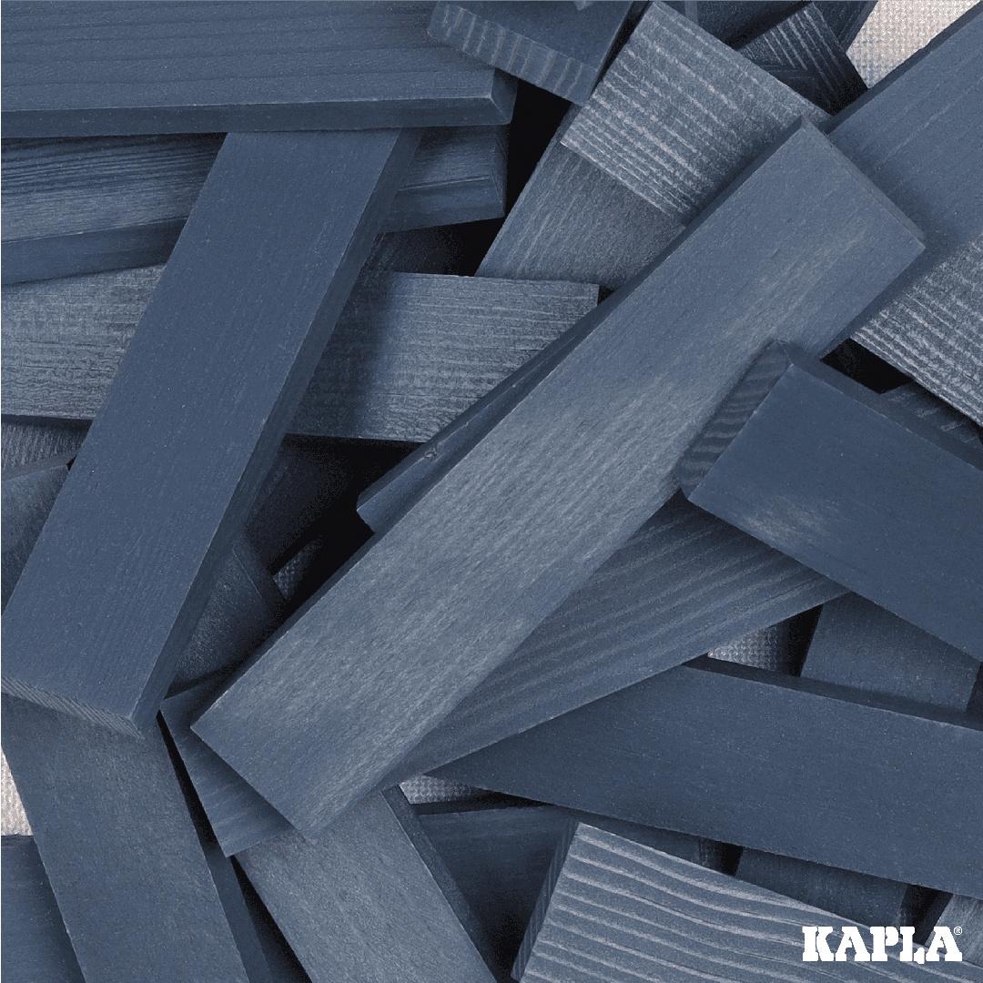Produktbild KAPLA - Holzbausteine, dunkelblau, 40er Box 3 von 3