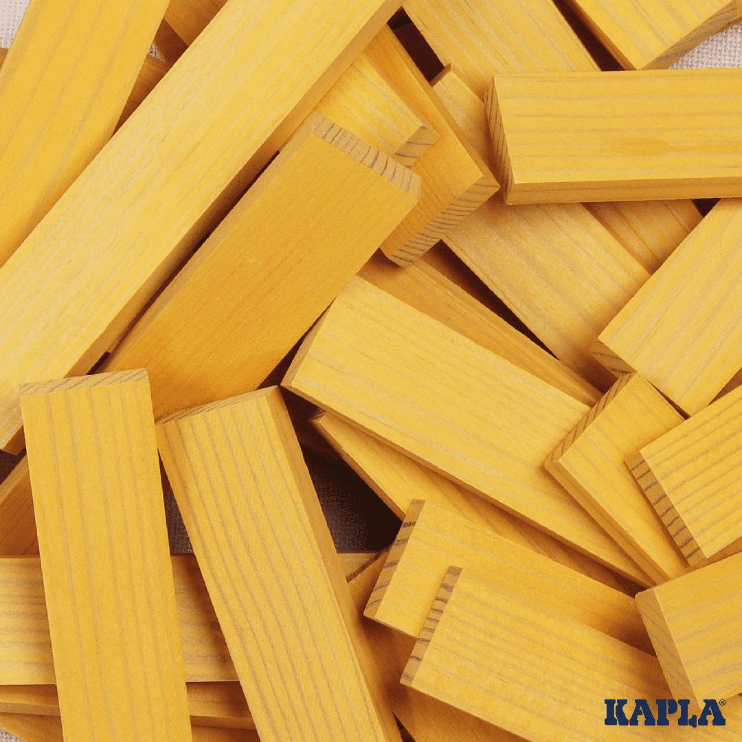 Produktbild KAPLA - Holzbausteine, gelb, 40er Box 3 von 3