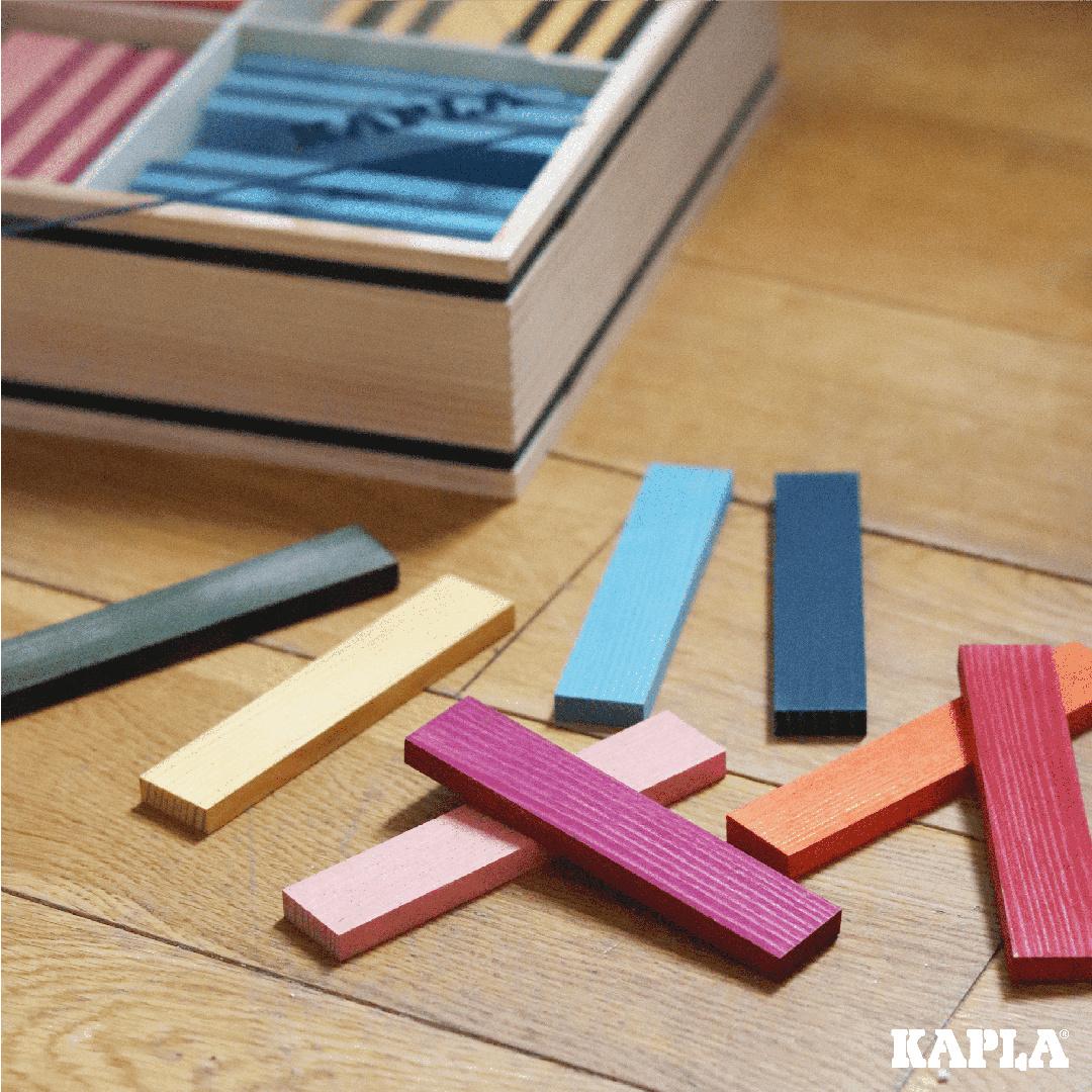 Produktbild KAPLA - Holzbausteine OCTOCOLOR, 100er Box 3 von 3