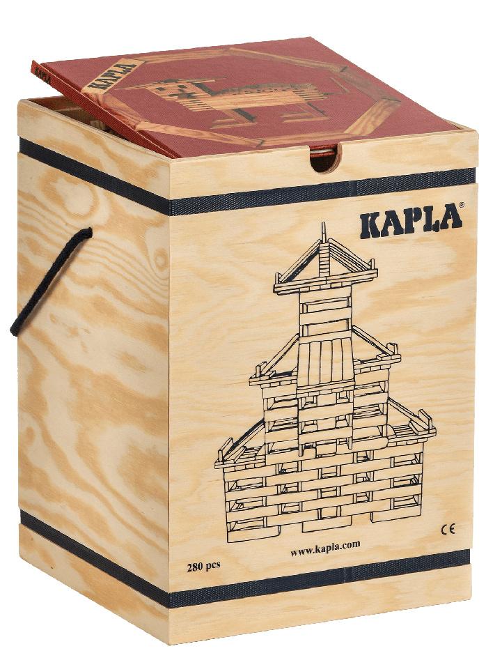 KAPLA - Kasten, naturfarben, 280 Teile, sortiert
